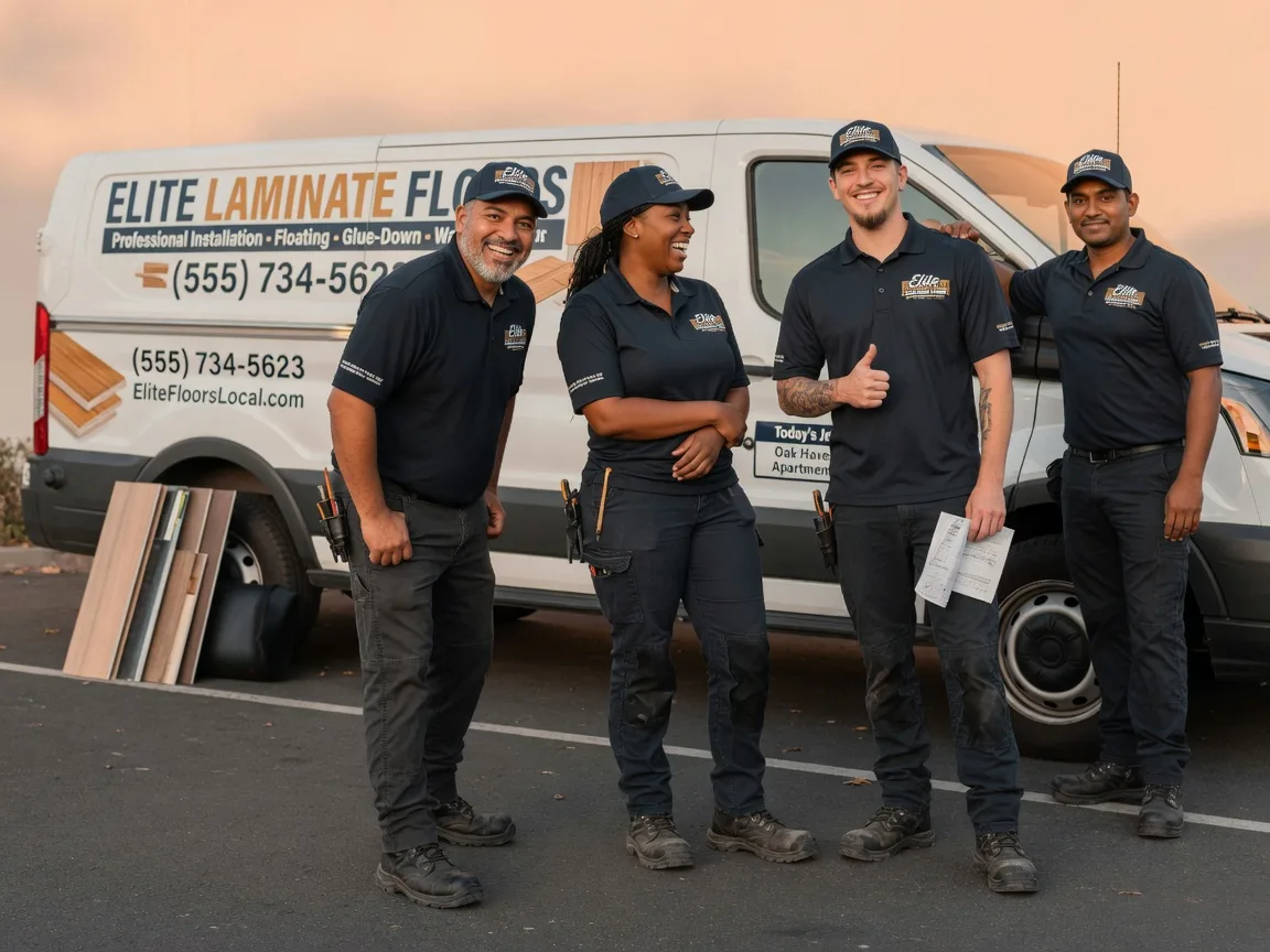 Laminate flooring installation company in Good Hope, IL